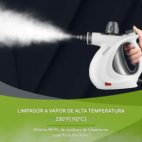 Limpador a vapor natural pressurizado portátil multi-superfícies