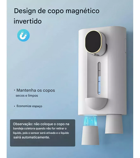 Dispensador De Enxaguante Bucal Automático Recarregável